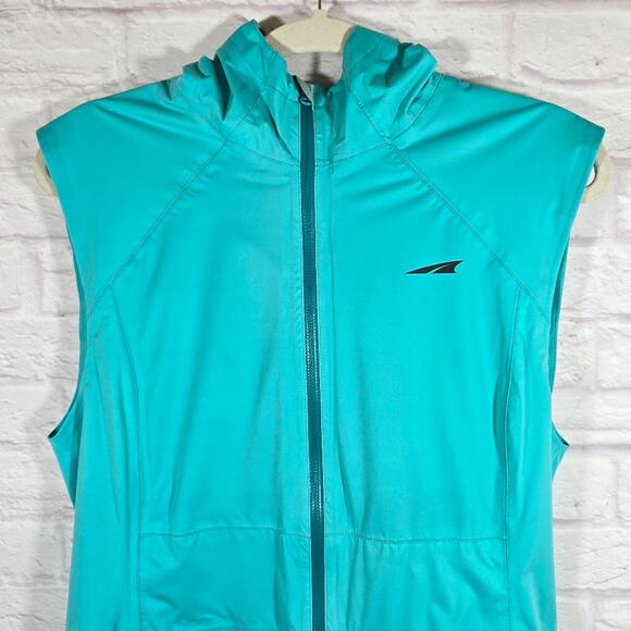 F Altra Wasatch Packable Running Vest Ceramic Turquoise Blue Green Women Size M - Picture 2 of 11